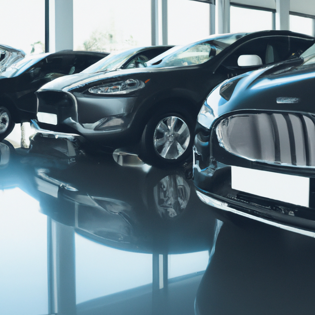 Showroom de carros de luxo